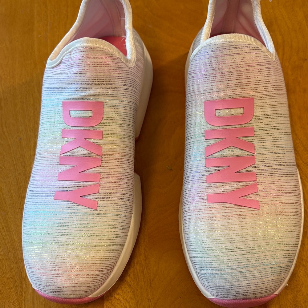 DKNY Kids' Sneakers in Pink and White